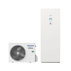 Panasonic šilumos siurblys oras-vanduo su integruotu boileriu Aquarea HP All in One (J karta) 3.2 kW